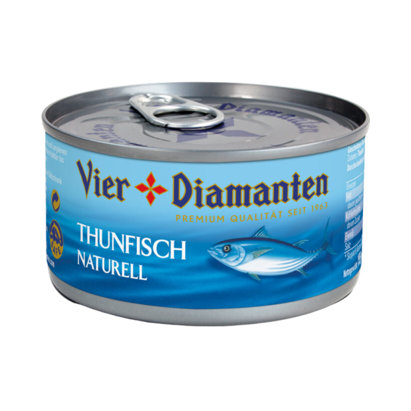 Vier Diamanten Thunfisch Naturell